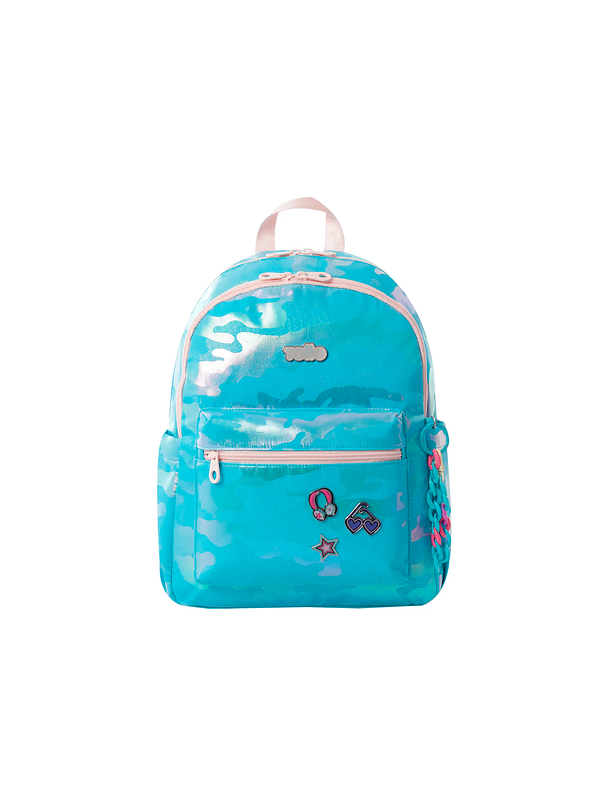 Morral Totto para Niña Majestic Mediano Azul 1