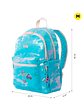 Morral Totto para Niña Majestic Mediano Azul - Miniatura 4