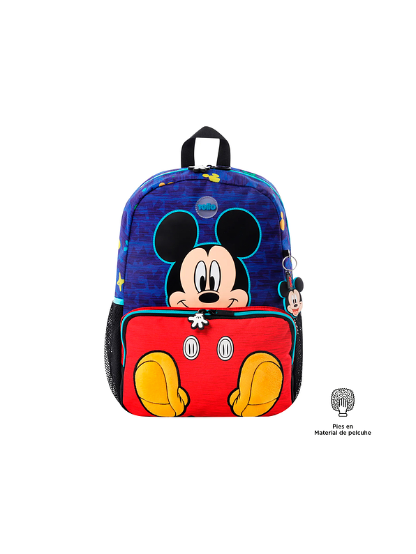 Morral Totto para Niño Mickey Mediano Azul 1