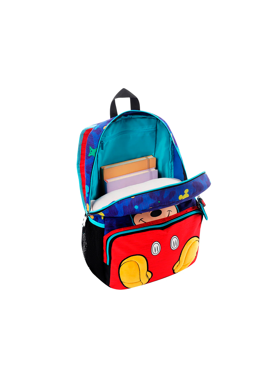 Morral Totto para Niño Mickey Mediano Azul 3