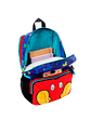 Morral Totto para Niño Mickey Mediano Azul - Miniatura 3