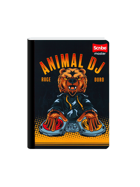 Cuaderno Cosido Scribe Master Masculino 50 Hojas Cuadros 7