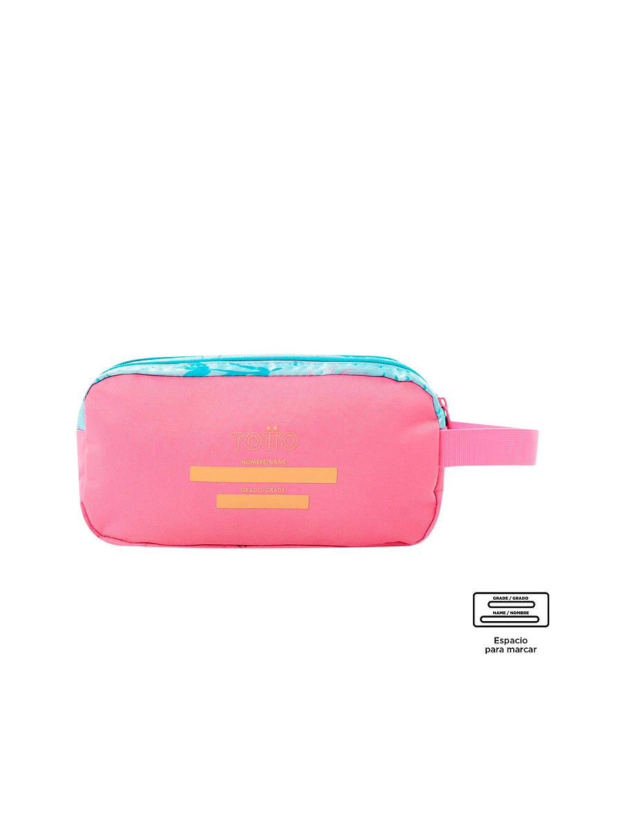 Cartuchera Totto escolar Frozen Destiny Azul 3