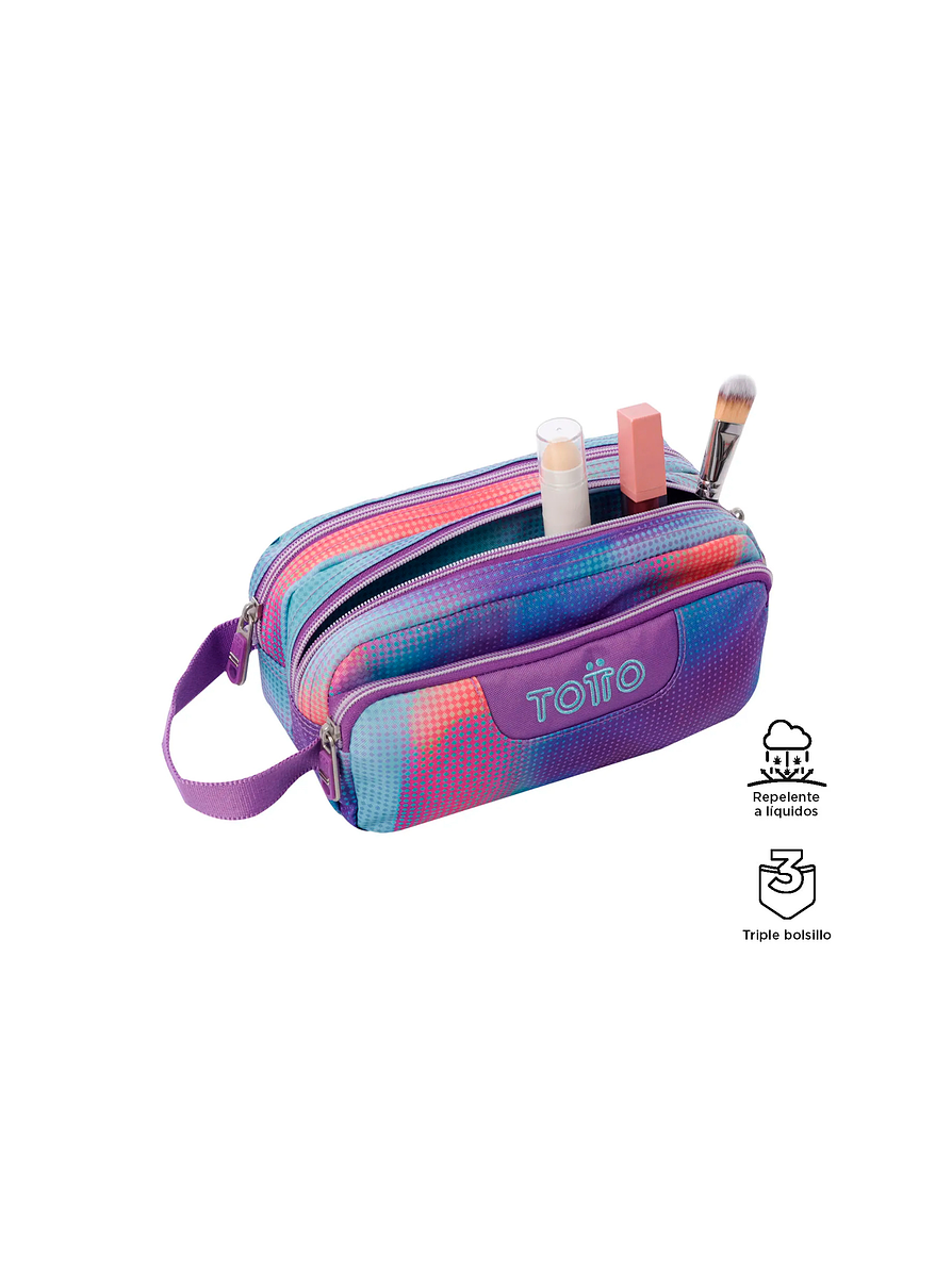 Cartuchera Totto Multiuso Agapec Glitter 2