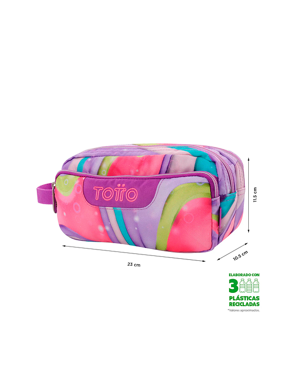 Cartuchera Totto Multiuso Agapec Morada 4