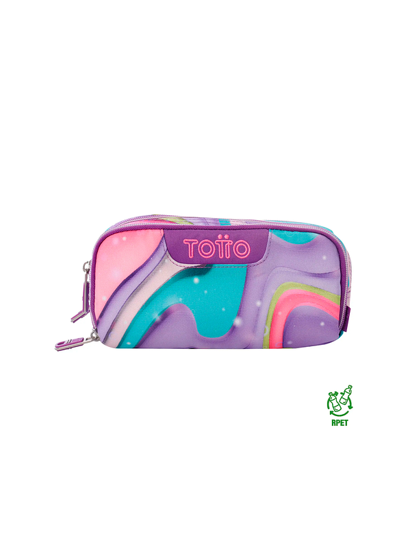 Cartuchera Totto Multiuso Cinta Morada 1