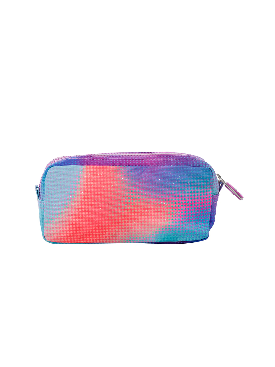 Cartuchera Totto Multiuso Sobre Glitter Verde 3