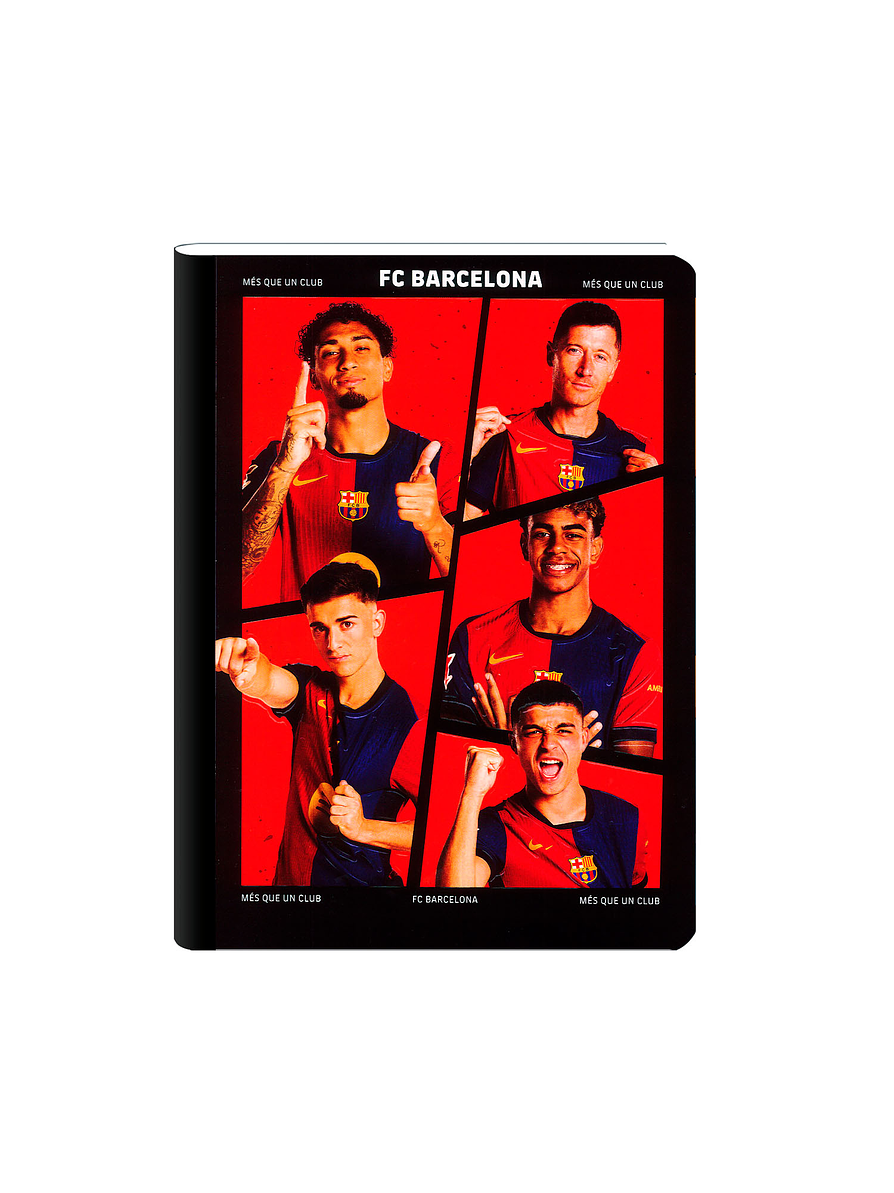 Cuaderno Cosido Barcelona 100 Hojas Cuadros 2