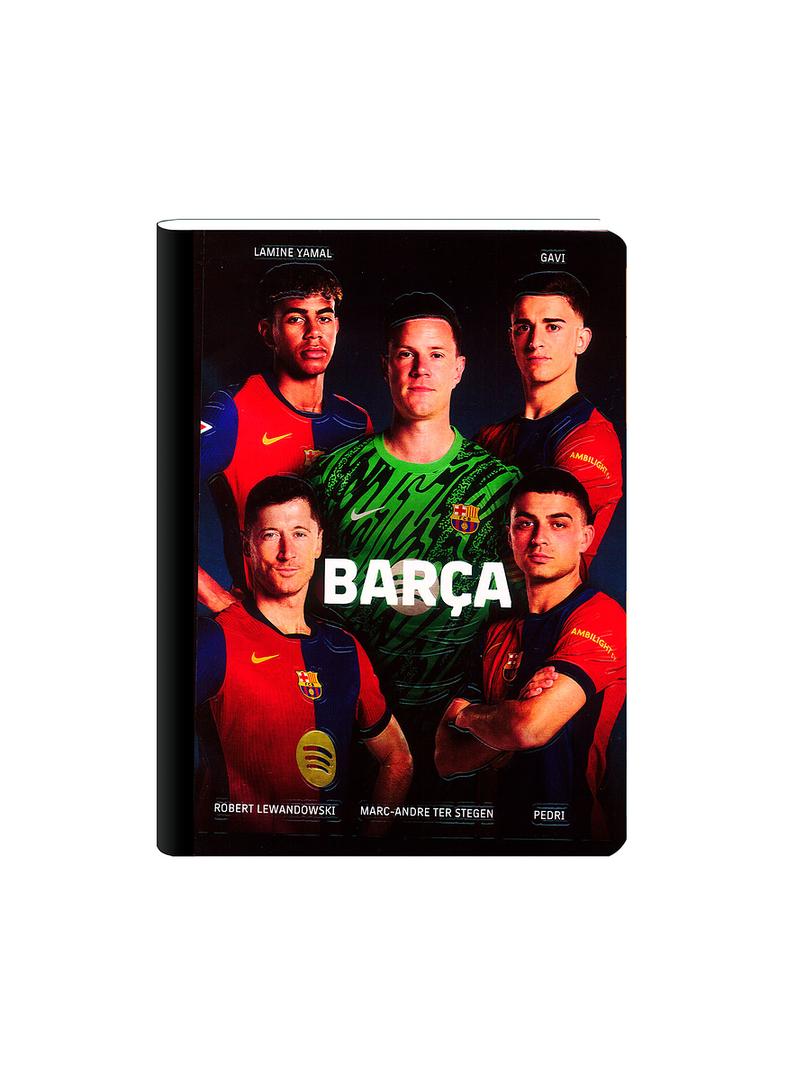 Cuaderno Cosido Barcelona 100 Hojas Cuadros 4