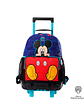 Morral Totto con ruedas Niño Mickey Mediano Azul - Miniatura 1