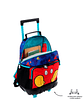Morral Totto con ruedas Niño Mickey Mediano Azul - Miniatura 2