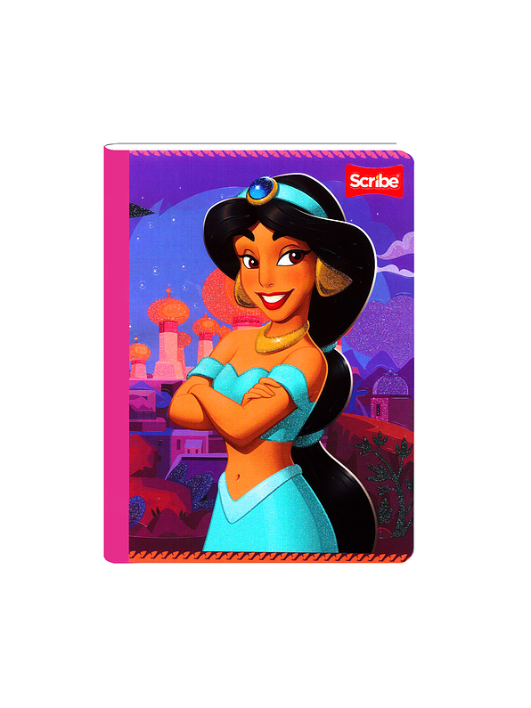 Cuaderno Cosido Princesas 50 Hojas Cuadros 7