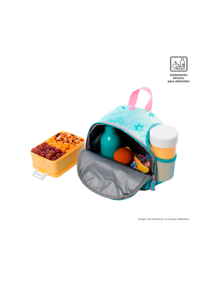 Lonchera Totto con Aislamiento Térmico Frozen Destiny Azul 2