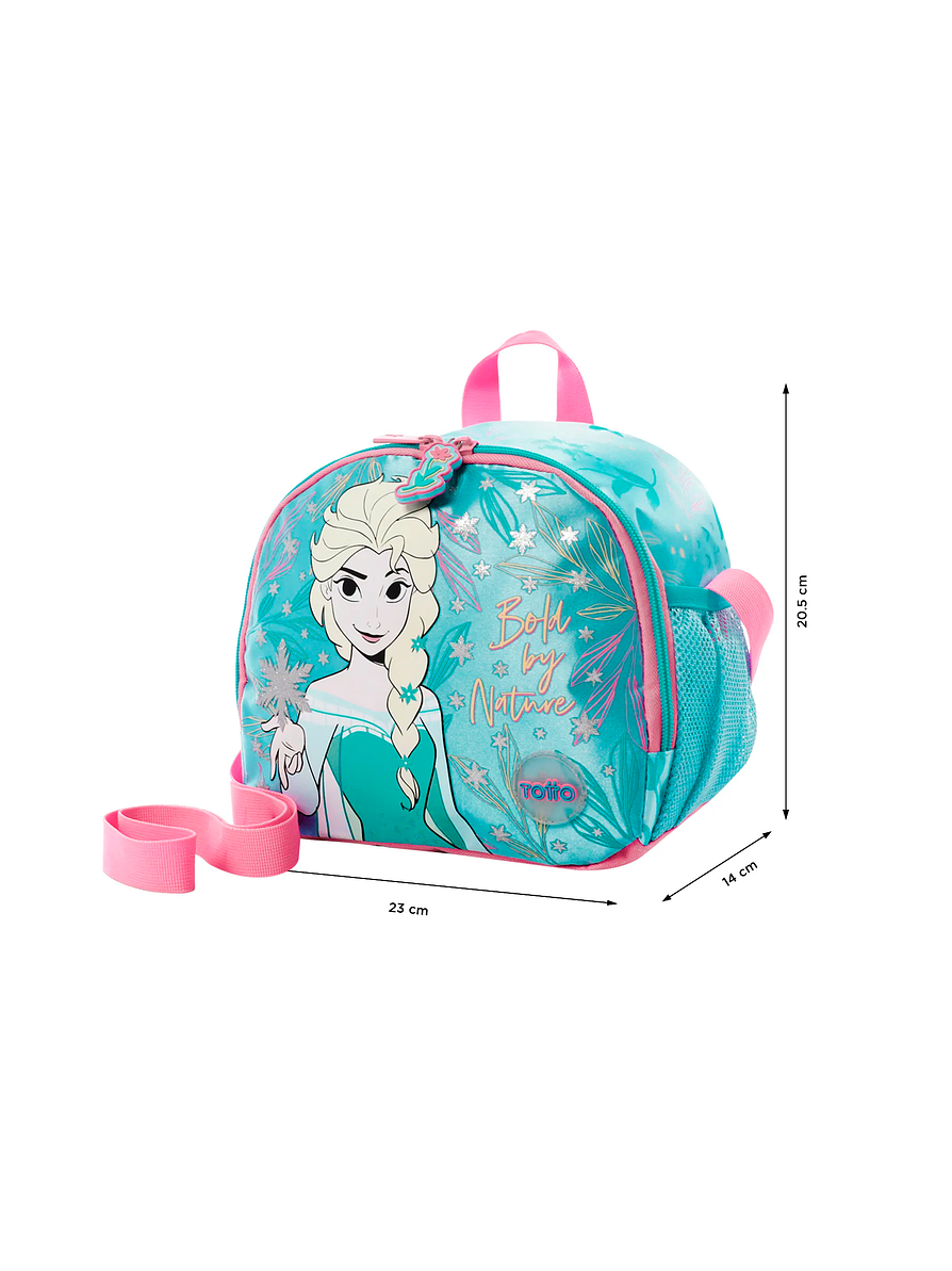 Lonchera Totto con Aislamiento Térmico Frozen Destiny Azul 4