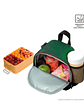 Lonchera Totto con Aislamiento Térmico Rex Dino Verde - Miniatura 2