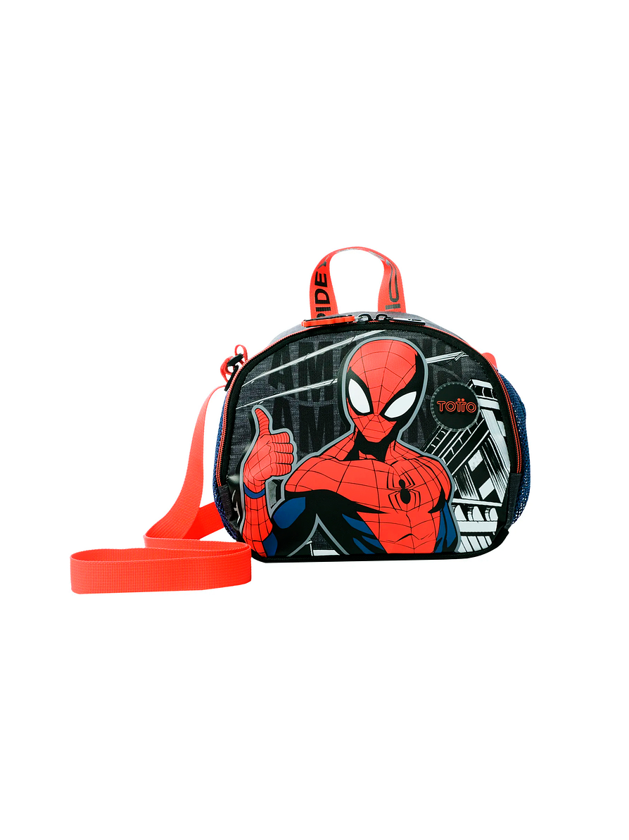 Lonchera Totto con Aislamiento Térmico Spiderman Amazing Azul 1