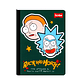 Cuaderno Cosido Pasta Dura Rick And Morty 100 Hojas Cuadros - Miniatura 7