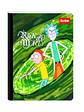 Cuaderno Cosido Pasta Dura Rick And Morty 100 Hojas Cuadros - Miniatura 8
