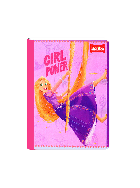 Cuaderno Cosido Princesas 50 Hojas Cuadros 9