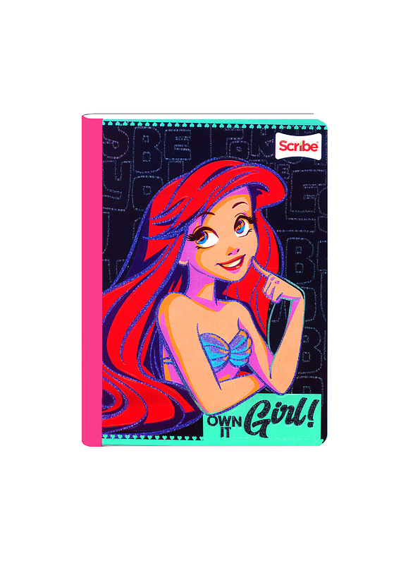 Cuaderno Cosido Princesas 50 Hojas Cuadros 13