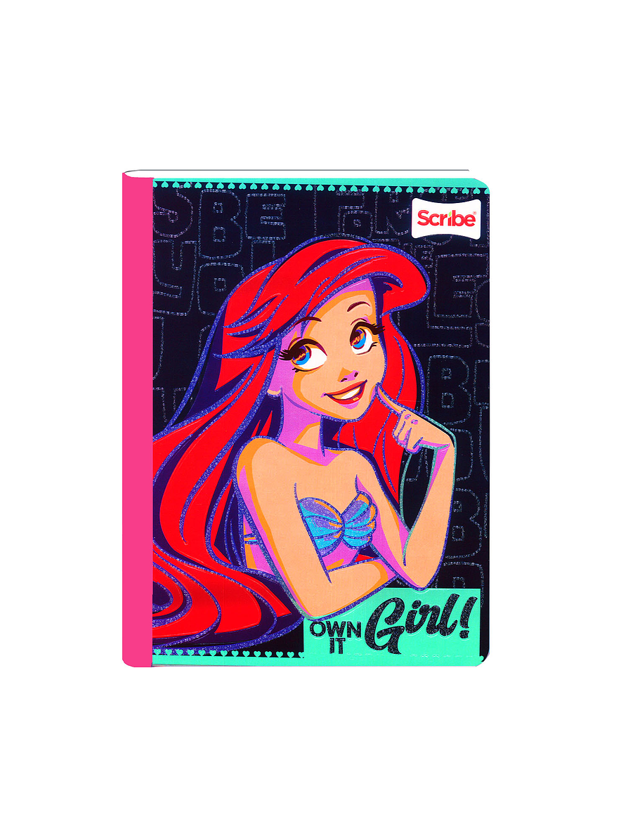 Cuaderno Cosido Princesas 50 Hojas Cuadros 13