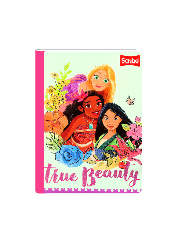 Cuaderno Cosido Princesas 50 Hojas Cuadros 19