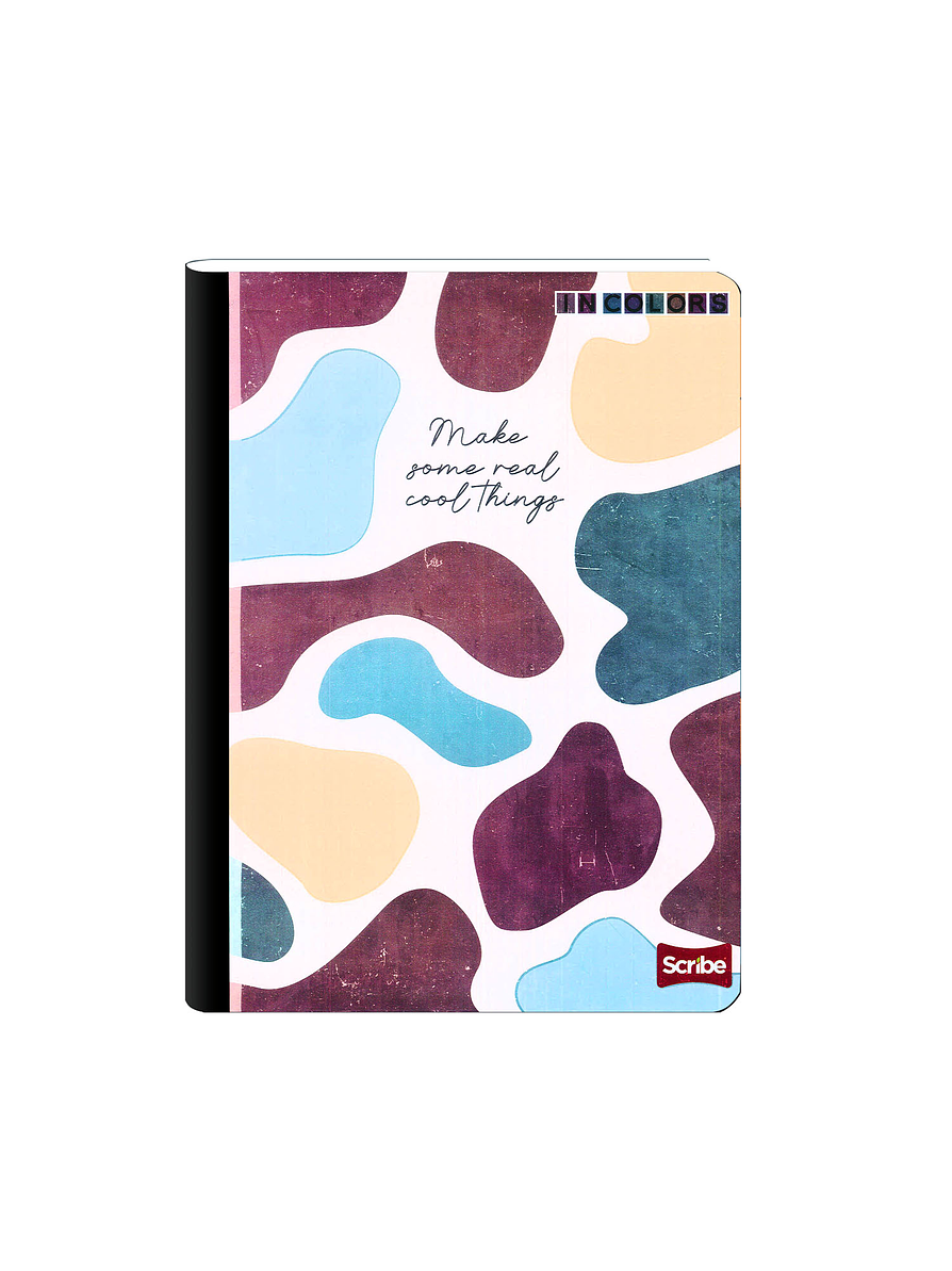 Cuaderno Cosido Pasta Dura Scribe Incolors 100 Hojas Cuadros 3