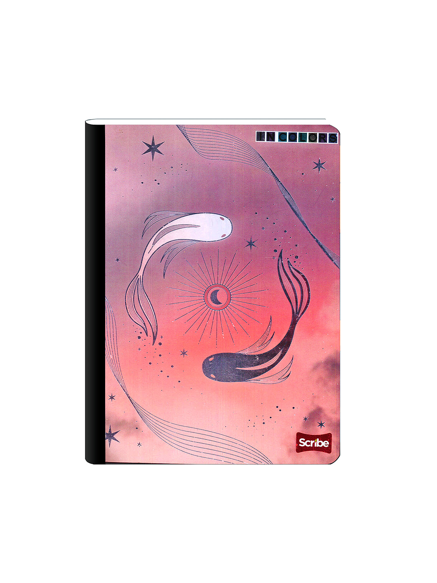 Cuaderno Cosido Pasta Dura Scribe Incolors 100 Hojas Cuadros 6