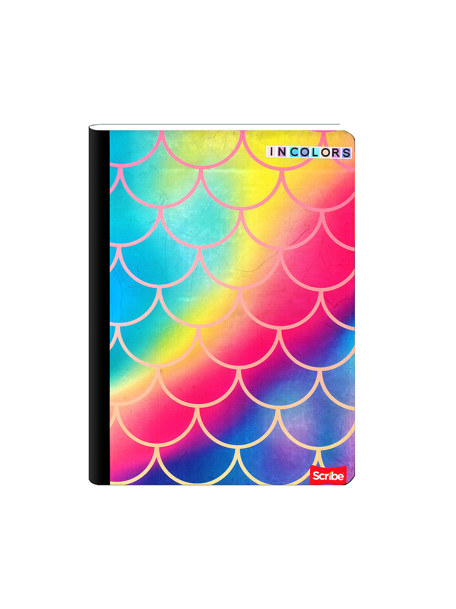 Cuaderno Cosido Pasta Dura Scribe Incolors 100 Hojas Cuadros 12