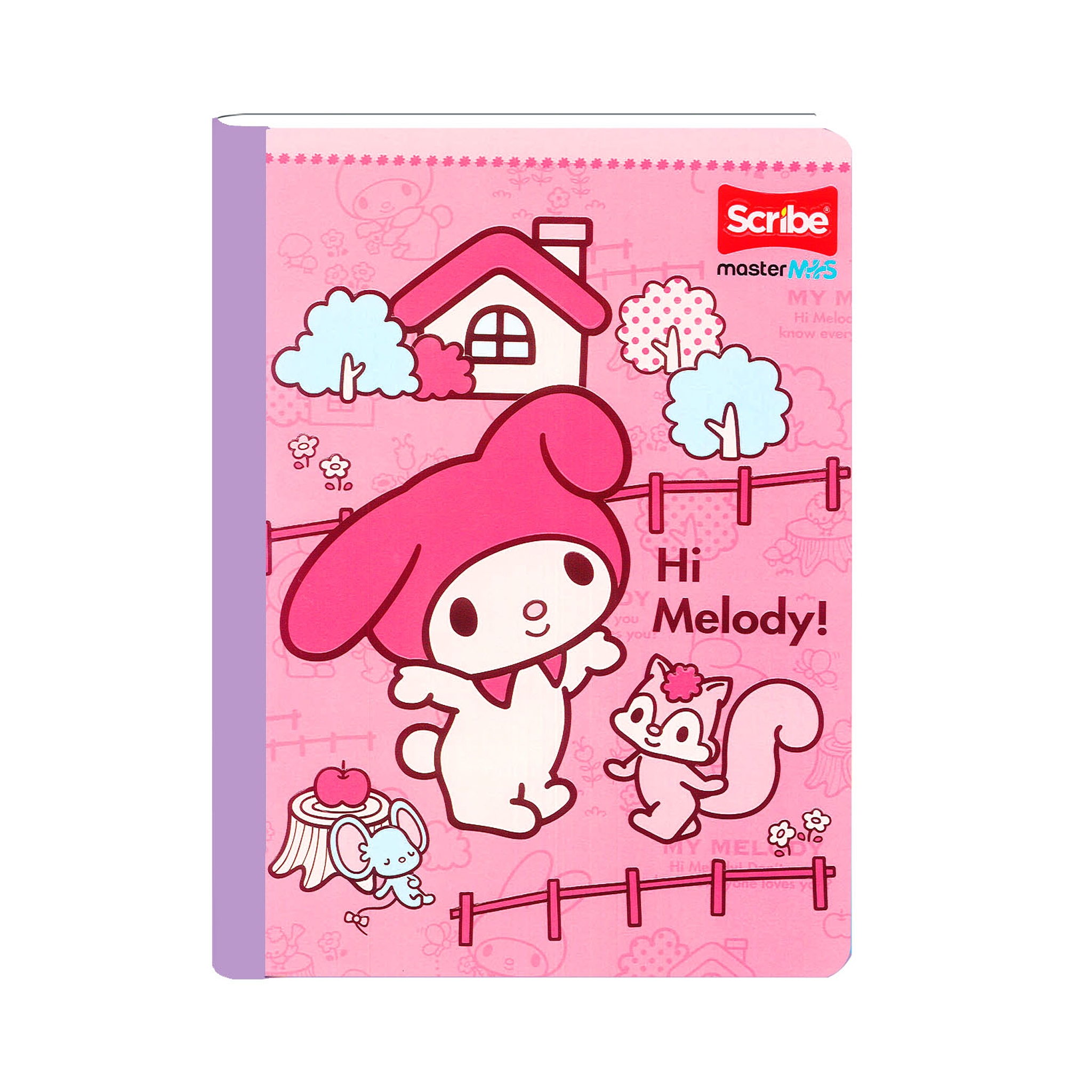 Cuaderno Cosido Mymelody 100 Hojas Cuadros 6