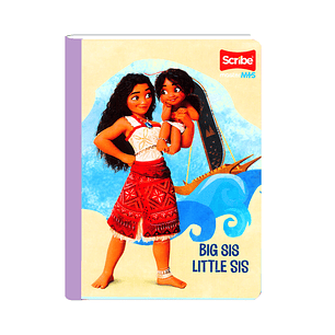 Cuaderno Cosido Moana 50 Hojas Cuadros