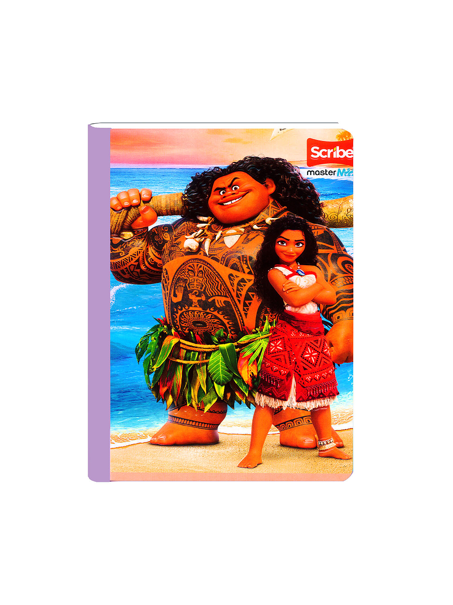 Cuaderno Cosido Moana 50 Hojas Cuadros 5