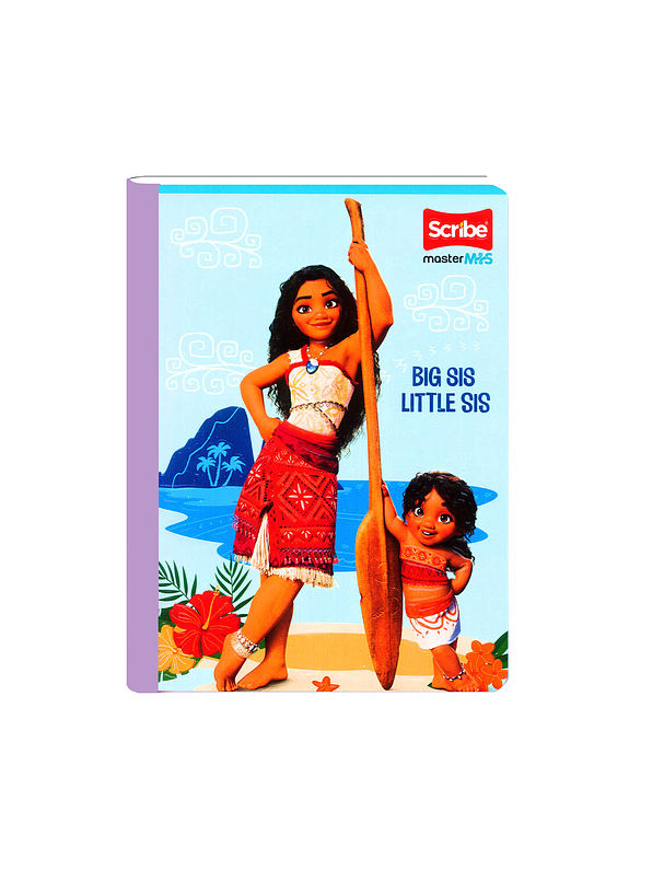 Cuaderno Cosido Moana 50 Hojas Cuadros 7