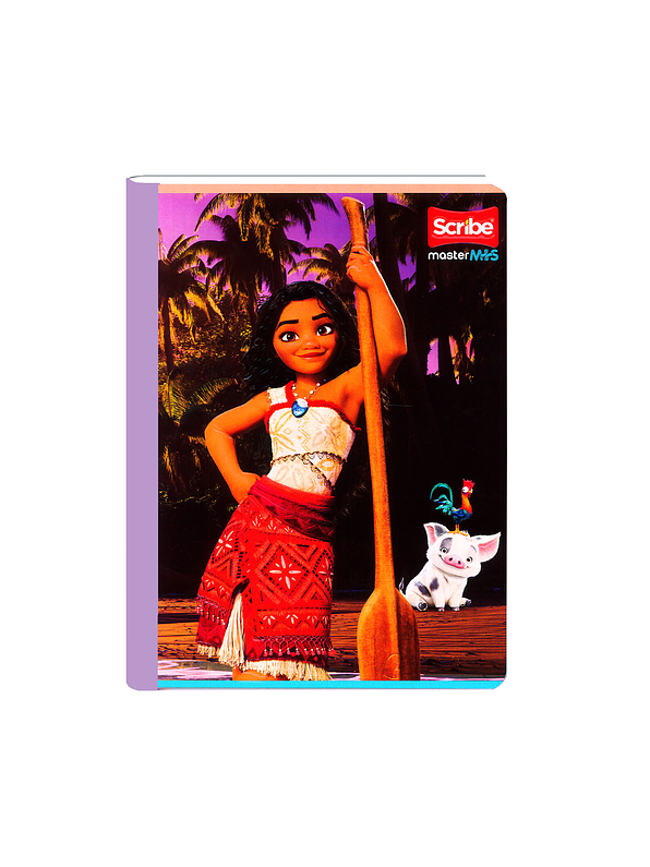 Cuaderno Cosido Moana 50 Hojas Cuadros 8