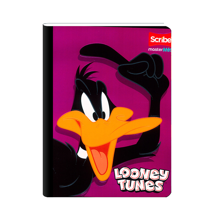 Cuaderno Cosido Looney Tunes Cuadros 50 Hojas  3