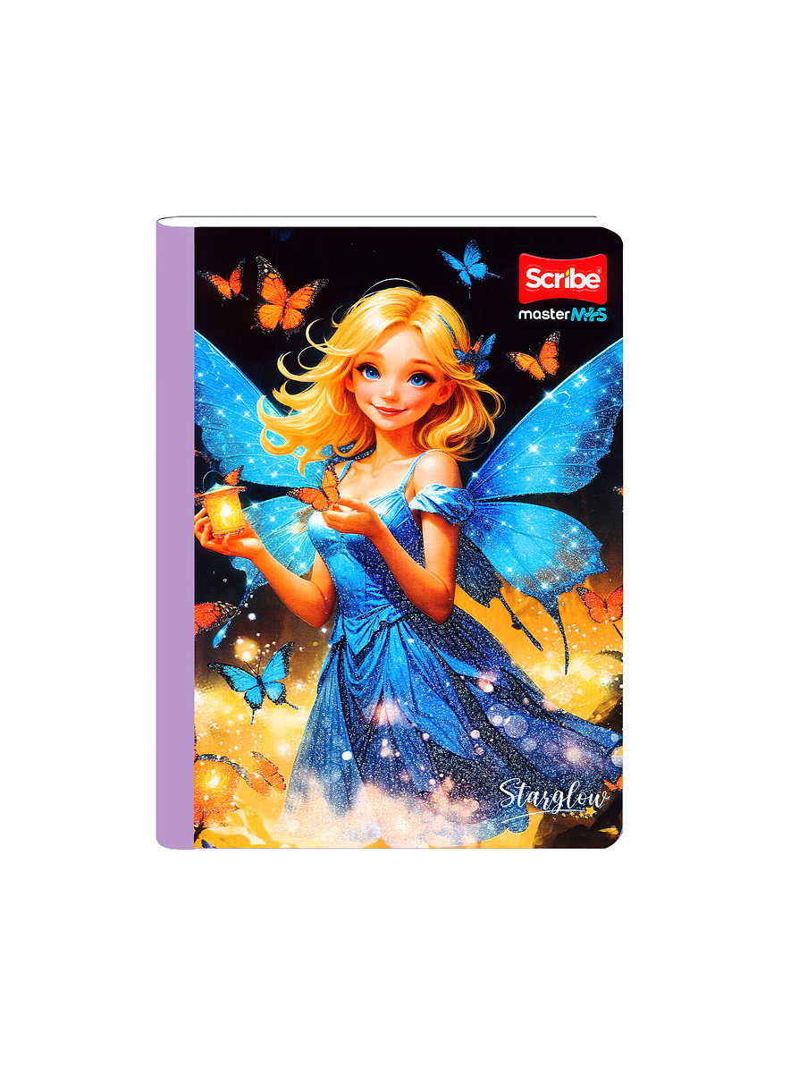 Cuaderno Cosido Starglow 50 Hojas Cuadros 1