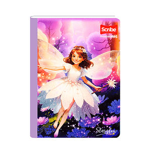 Cuaderno Cosido Starglow 50 Hojas Cuadros