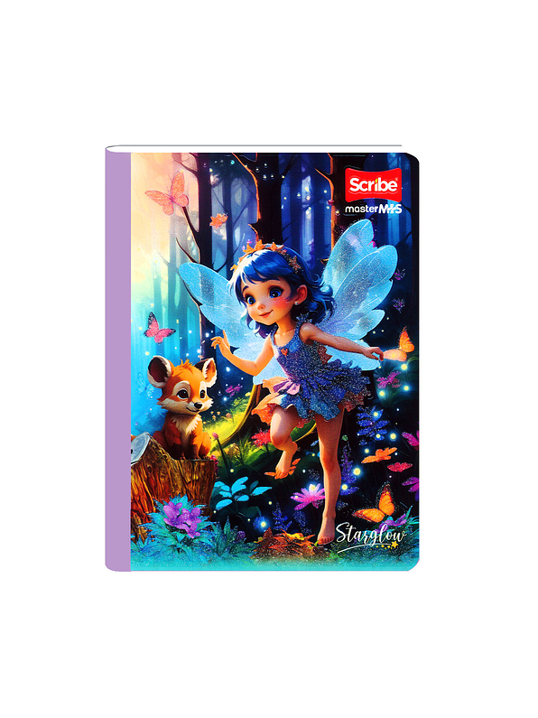 Cuaderno Cosido Starglow 50 Hojas Cuadros 4