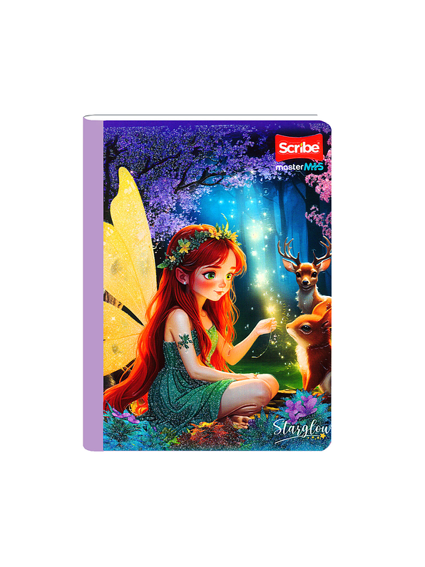 Cuaderno Cosido Starglow 50 Hojas Cuadros 8