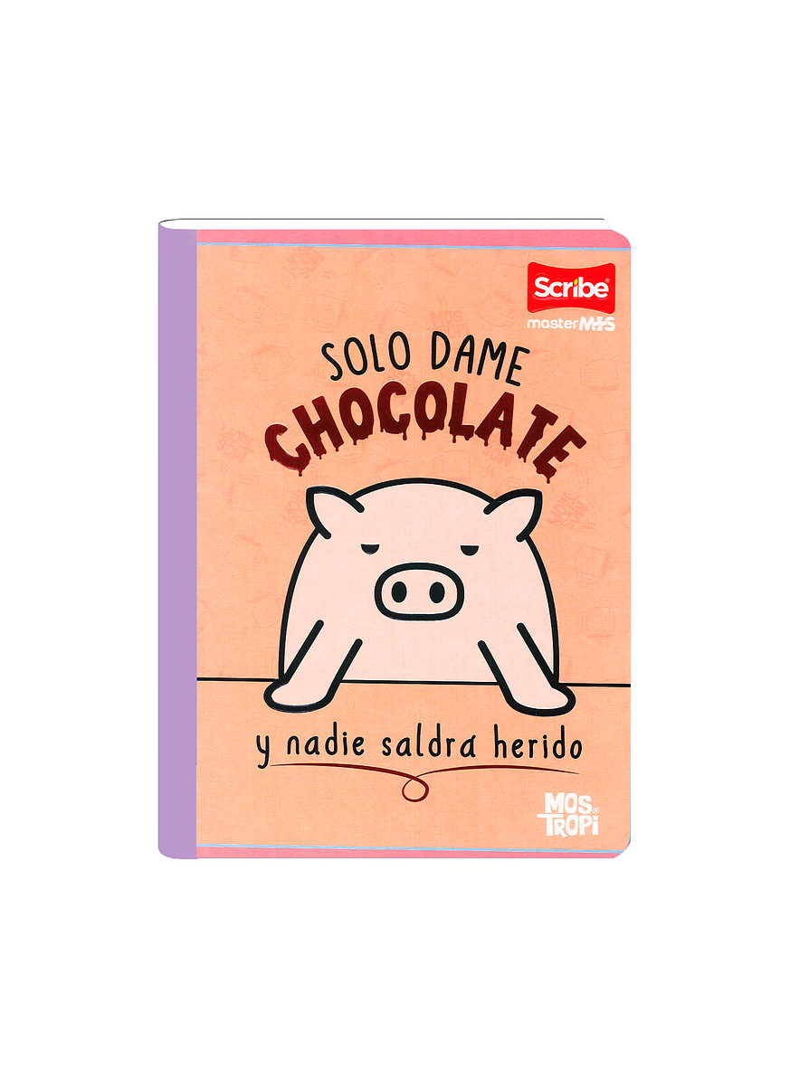 Cuaderno Cosido Mostropi 50 Hojas Cuadros 3