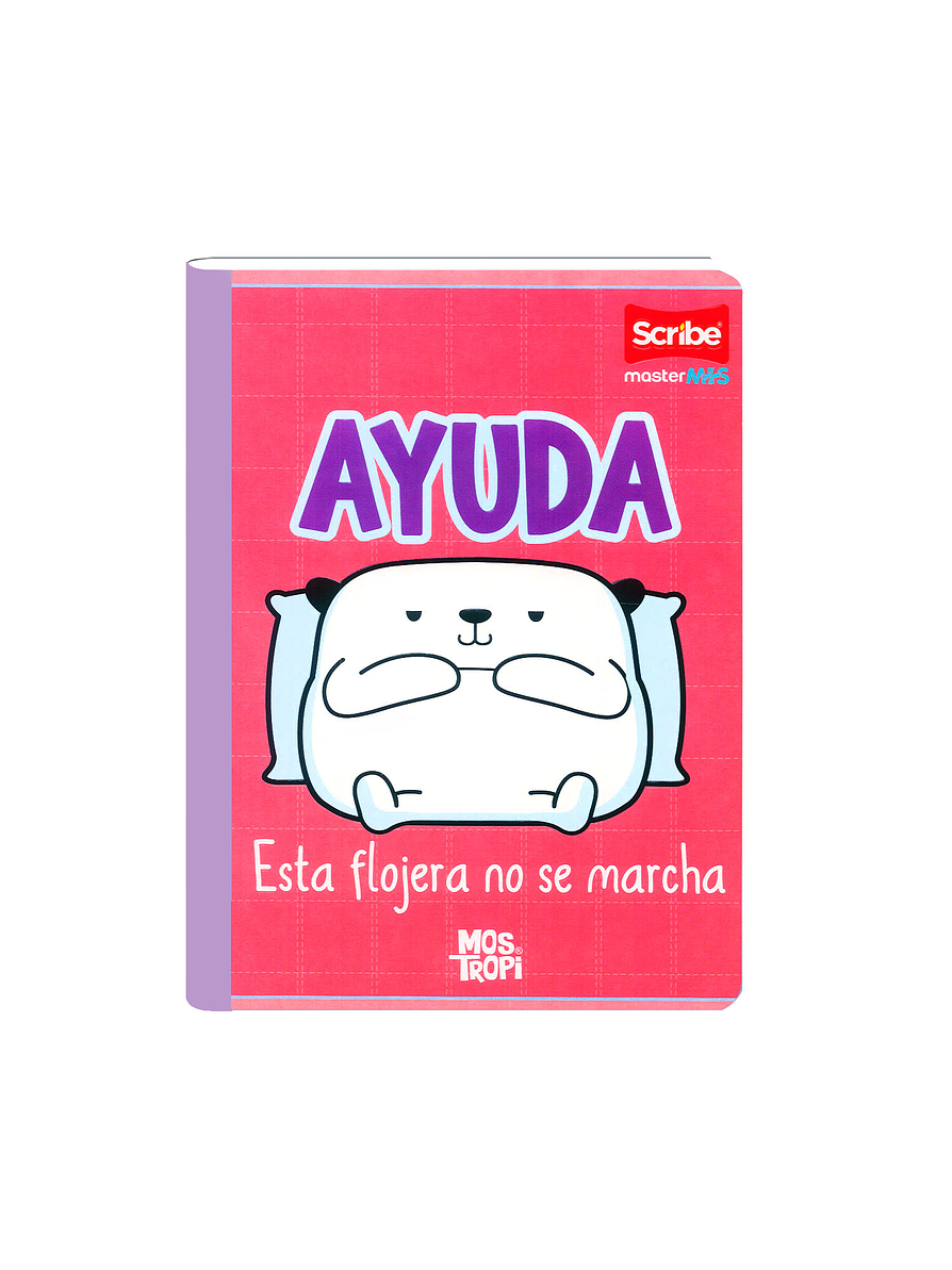 Cuaderno Cosido Mostropi 50 Hojas Cuadros 6