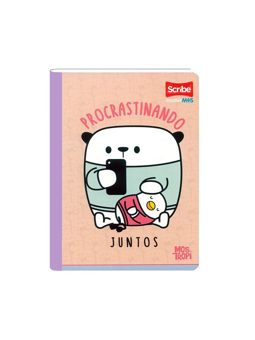 Cuaderno Cosido Mostropi 100 Hojas Cuadros 3