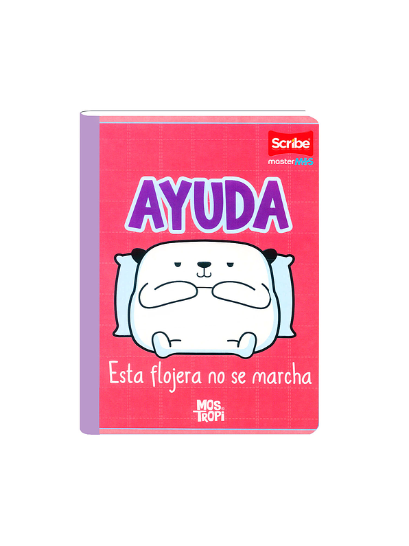 Cuaderno Cosido Mostropi 100 Hojas Cuadros 6