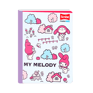 Cuaderno Cosido Mymelody 50 Hojas Cuadros