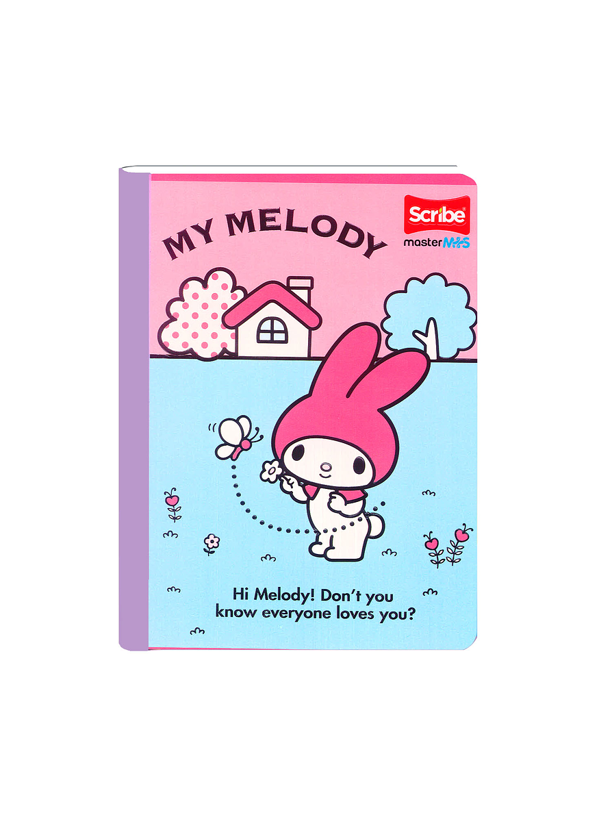 Cuaderno Cosido Mymelody 50 Hojas Cuadros 3