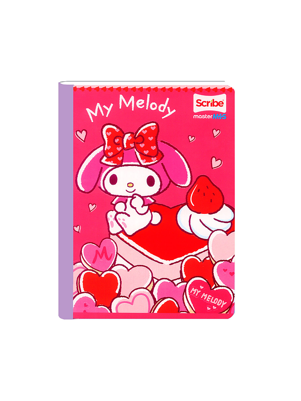 Cuaderno Cosido Mymelody 50 Hojas Cuadros 4