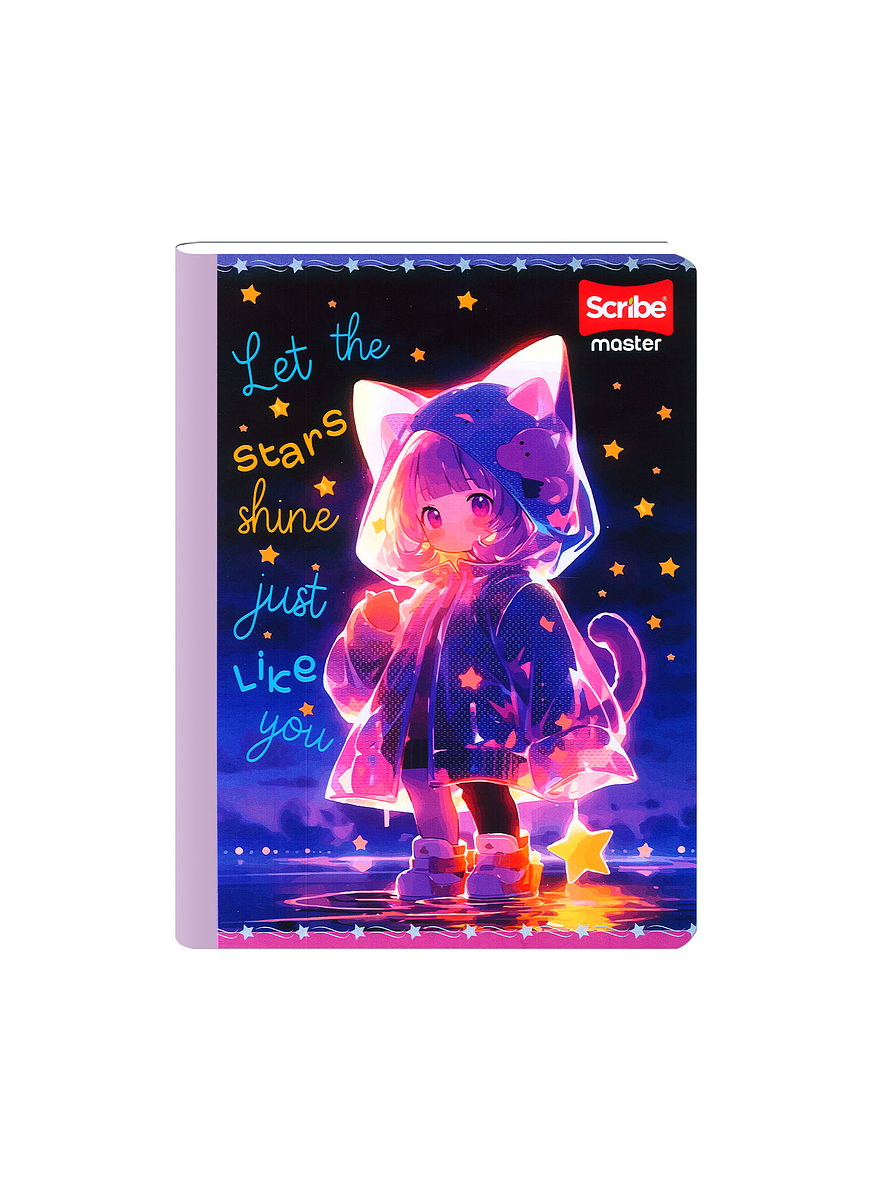 Cuaderno Cosido Master Mas Femenino 50 Hojas Cuadros 1