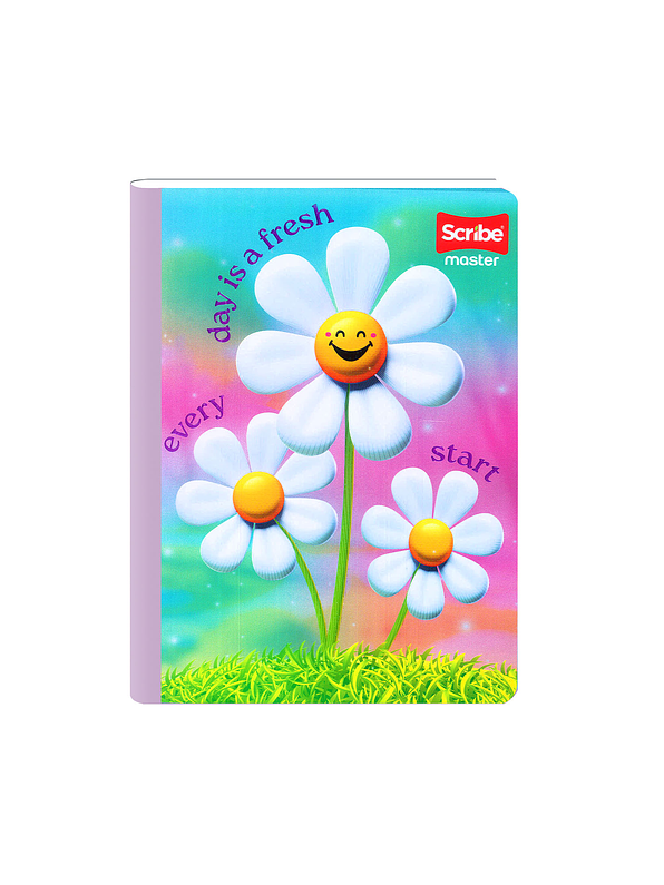 Cuaderno Cosido Master Mas Femenino 50 Hojas Cuadros 2