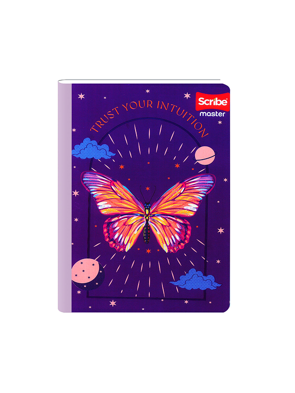 Cuaderno Cosido Master Mas Femenino 50 Hojas Cuadros 4