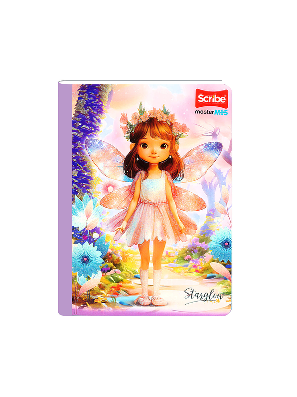 Cuaderno Cosido Starglow 100 Hojas Cuadros 3